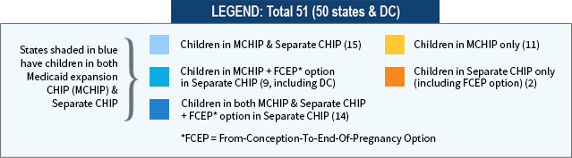 CHIP Child Map Legend